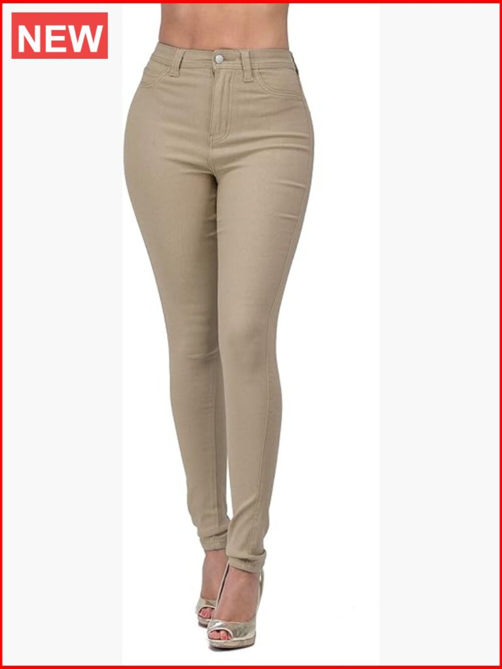 High Rise Skinny Ripped Distressed Stretch Jeans Super Soft